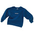 【COME HELL HIGH WATER】acid house KIDS SWEAT  -blue-